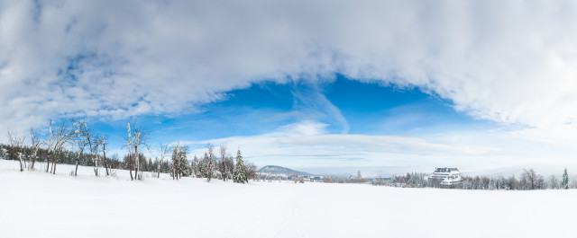Winterlandschaft bei Altenberg