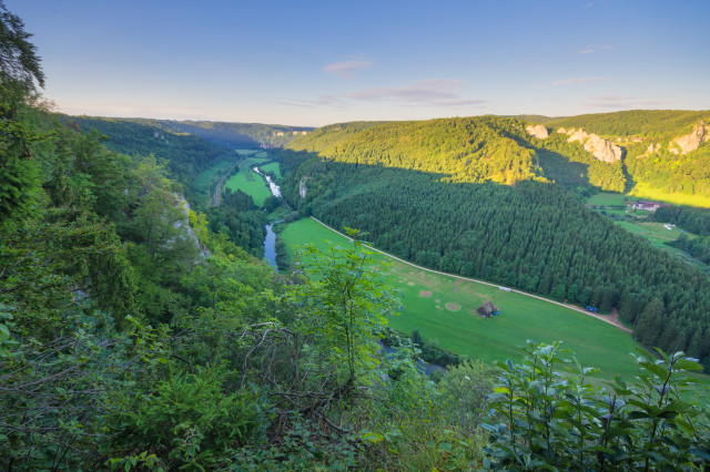 Auf dem Knopfmacherfelsen bei Beuron