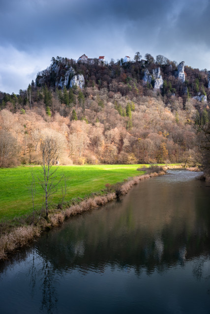 Oberes Donautal, Blick zur Burg Wildenstein