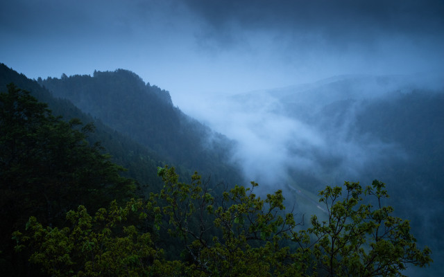 Höllentalblick vom Kleinen Posthaldefelsen