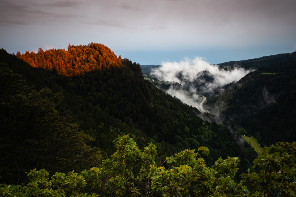 Höllentalblick vom Posthaldefelsen
