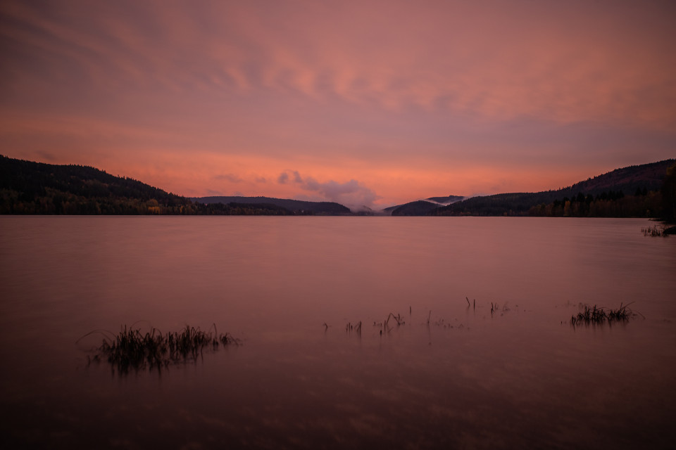 Abendrot am Schluchsee
