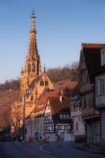 Esslingen, Blick zur Frauenkirche