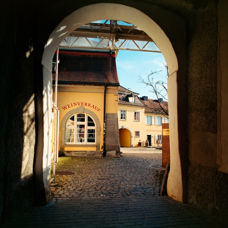 Meersburg, Tor in Richtung Staatsweingut