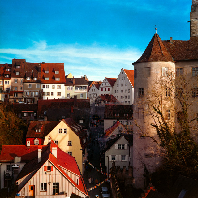 Blick auf Meersburg