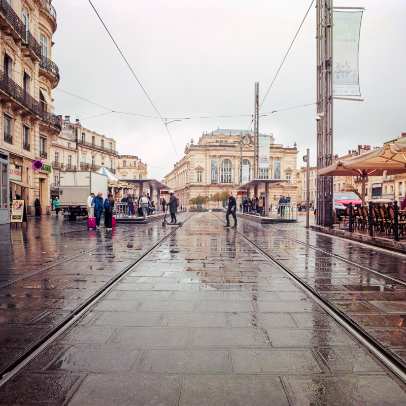 Montpellier, Place de la Comédie