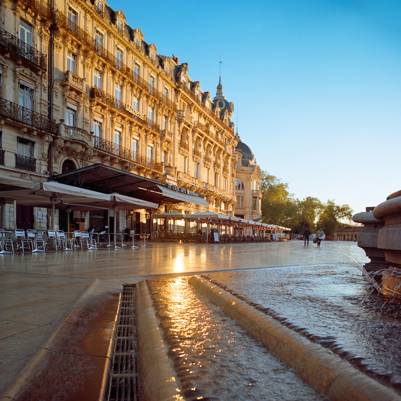 Montpellier, Place de la Comédie