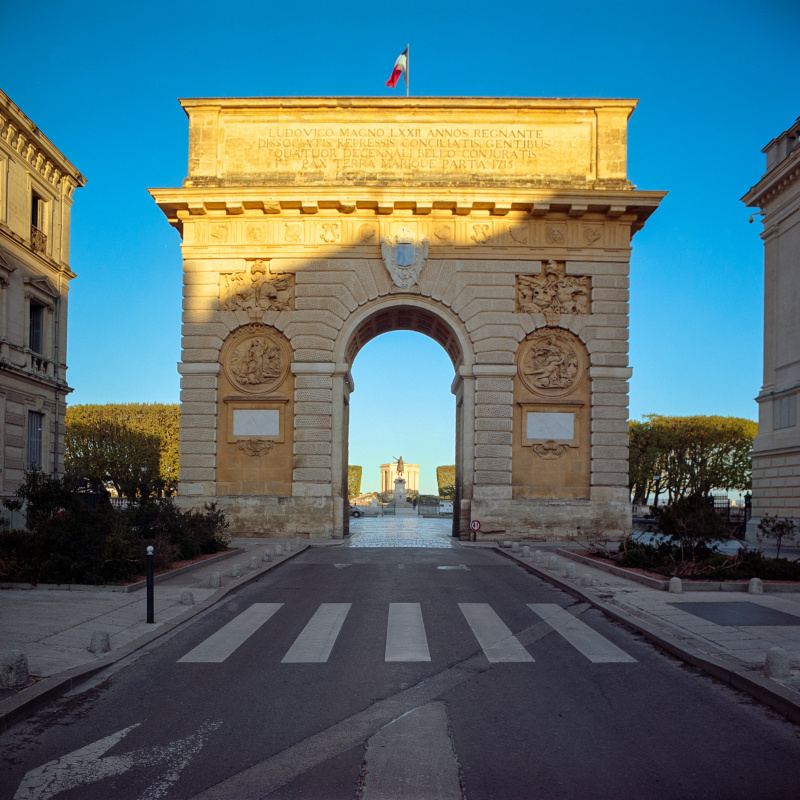 Montpellier, Porte du Peyrou