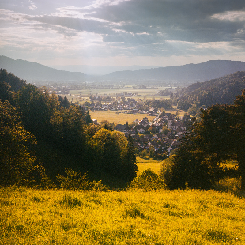 Dreisamtalbilck von der Kreuzbergkapelle